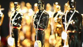 Les précieuses statuettes des Oscars américains.