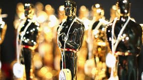 Les précieuses statuettes des Oscars américains.