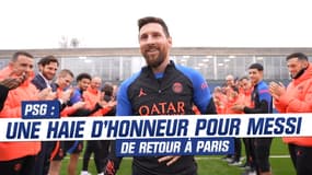 PSG : Une haie d'honneur pour le retour de Messi