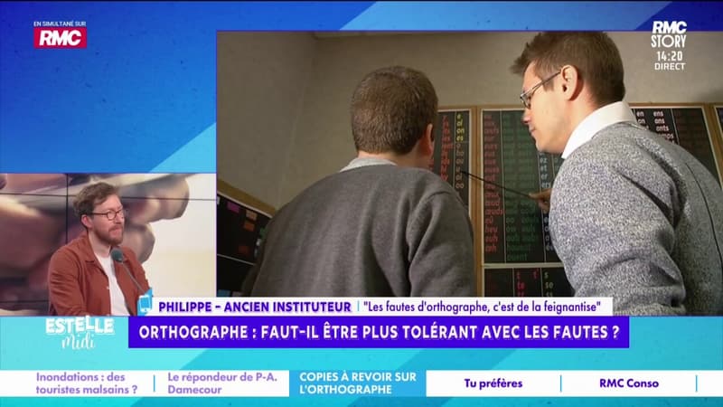 Tolérance avec les fautes d'orthographe : "On ne la travaille pas assez", dénonce Philippe