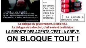 Une nouvelle affiche de la CGT fait polémique 