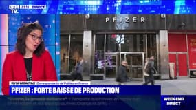 Pfizer : forte baisse de production - 15/01