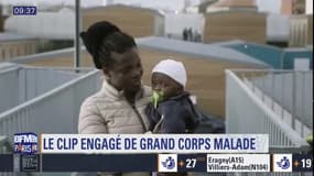 Le clip engagé de Grand Corps Malade avec les migrants de la Porte de la Chapelle
