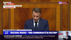 "Le Maroc jouera toujours un rôle à part", déclare Emmanuel Macron devant le Parlement marocain