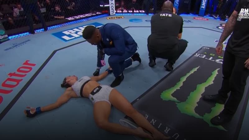 UFC: "J’ai l’air d’être morte", Barber commente son KO impressionnant face à Grasso