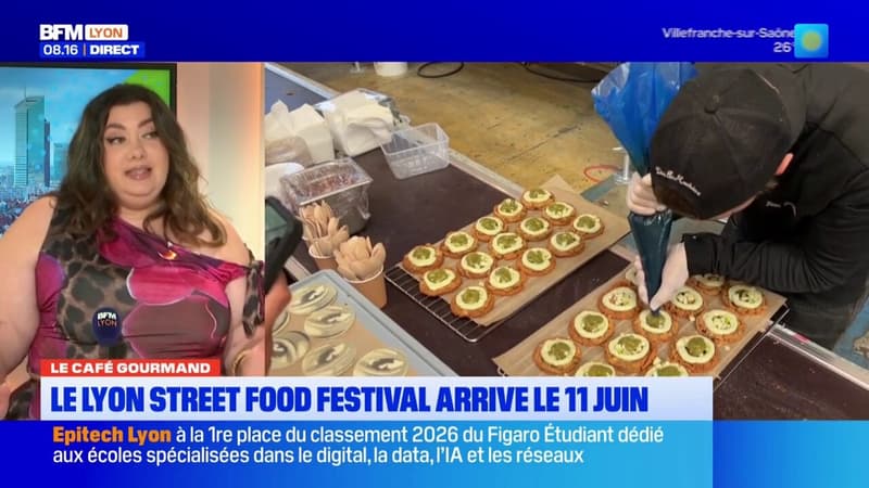Le café gourmand: le Lyon street food festival arrive le 11 juin