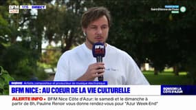 Pour Møme, artiste, compositeur et producteur de musique électronique, l'arrivée de BFM Nice Côte d'Azur va donner un "nouvel élan à la culture" 