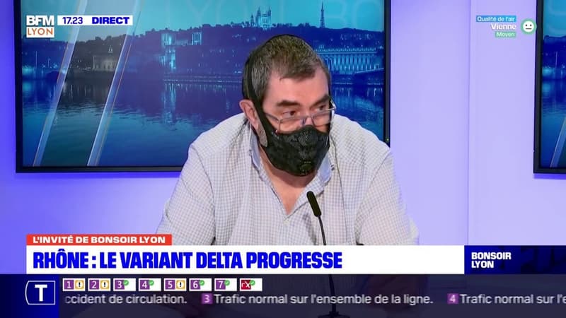 Pierre-Jean Ternamian, membre de l'URPS Auvergne-Rhône-Alpes explique qu'une quatrième vague "est forcément inévitable"