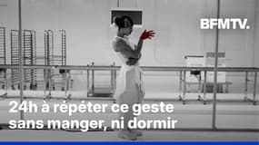 Le rappeur Rilès se lance un nouveau défi : 24h à poser sa main imbibée de peinture sur les pochettes de son nouvel album 