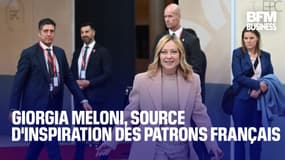  Giorgia Meloni, source d'inspiration des patrons français 