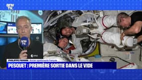 Pesquet : première sortie dans le vide - 16/06