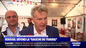 À la Fête de l'Huma, les propos de Fabien Roussel sur "la gauche du travail" font polémique