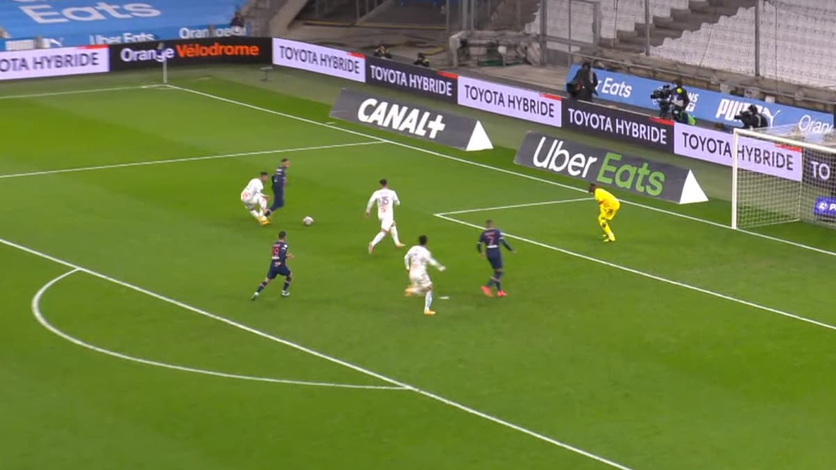 L'accrochage Neymar-Alvaro à la 67e L'accrochage Neymar-Alvaro à la 67e