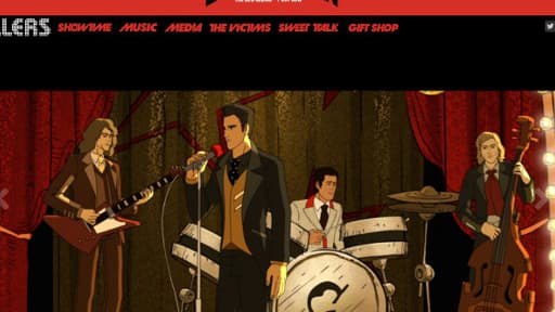 Le site officiel du groupe de rock américain The Killers