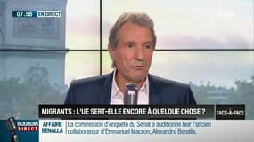 Eric Brunet: "La question des migrants telle qu'elle est abordée aujourd'hui n'est pas surmontable. Il y a une crise majeure !"