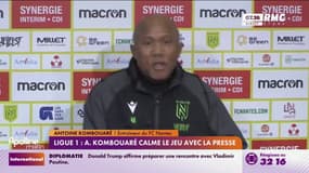 Ligue 1: Antoine Kombouaré calme le jeu avec la presse