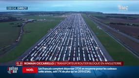 Des routiers bloqués au Royaume-Uni ont dû faire eux-mêmes leur test PCR pour rentrer en France