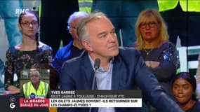 #Gilets Jaunes - "Nous contestons les nouveaux porte-parole autoproclamés : ce sont d'illustres inconnus !" Yves Garrec, gilet jaune Toulouse #GGRMC