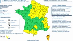 L'alerte pour pluie-inondation est maintenue sur la Corse ce lundi.