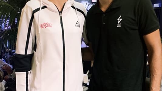 Juste Jocyte (à gauche) et Tony Parker Juste Jocyte (à gauche) et Tony Parker
