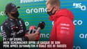 GP d'Eifel : Hamilton reçoit un casque de Schumacher par son fils Mick, en égalant 91 succès
