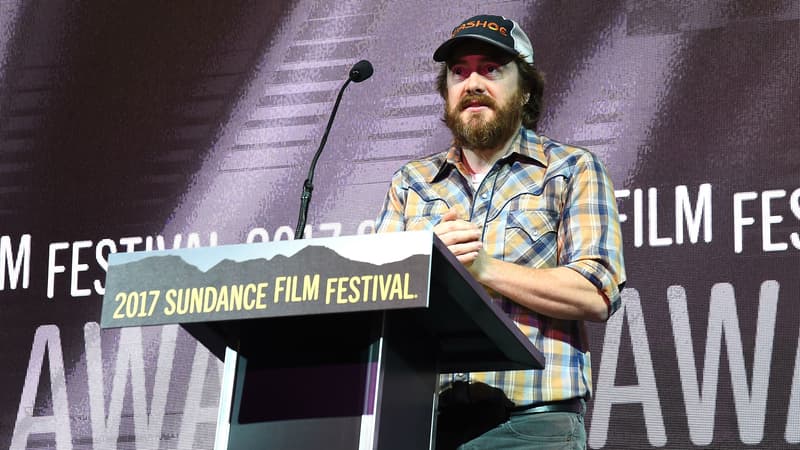 Le réalisateur Macon Blair, récompensé pour son film "I don't feel at home in this world anymore" à Sundance, le 28 janvier 2017