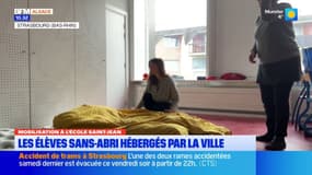 Strasbourg: des élèves sans abri hebergés dans une école