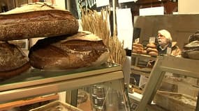 L'intérieur de la boulangerie "La Conquête du pain", à Montreuil (Seine-Saint-Denis).