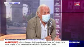 Jean-François Delfraissy, président du Conseil scientifique, se "réjouit" de la mise en place du pass sanitaire et de l'obligation vaccinale des soignants