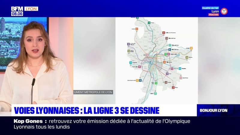 Voies lyonnaises: la ligne 3 se dessine