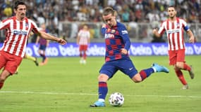 Antoine Griezmann lors de la Supercoupe d'Espagne, à Jeddah (Arabie Saoudite) le 9 janvier 2020
