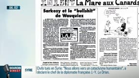 Nicolas Sarkozy a "pulvérisé" Laurent Wauquiez selon le Canard Enchaîné