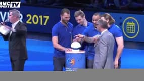 Révélation des mascottes et lancement billetterie du Mondial 2017 lors de la Golden League