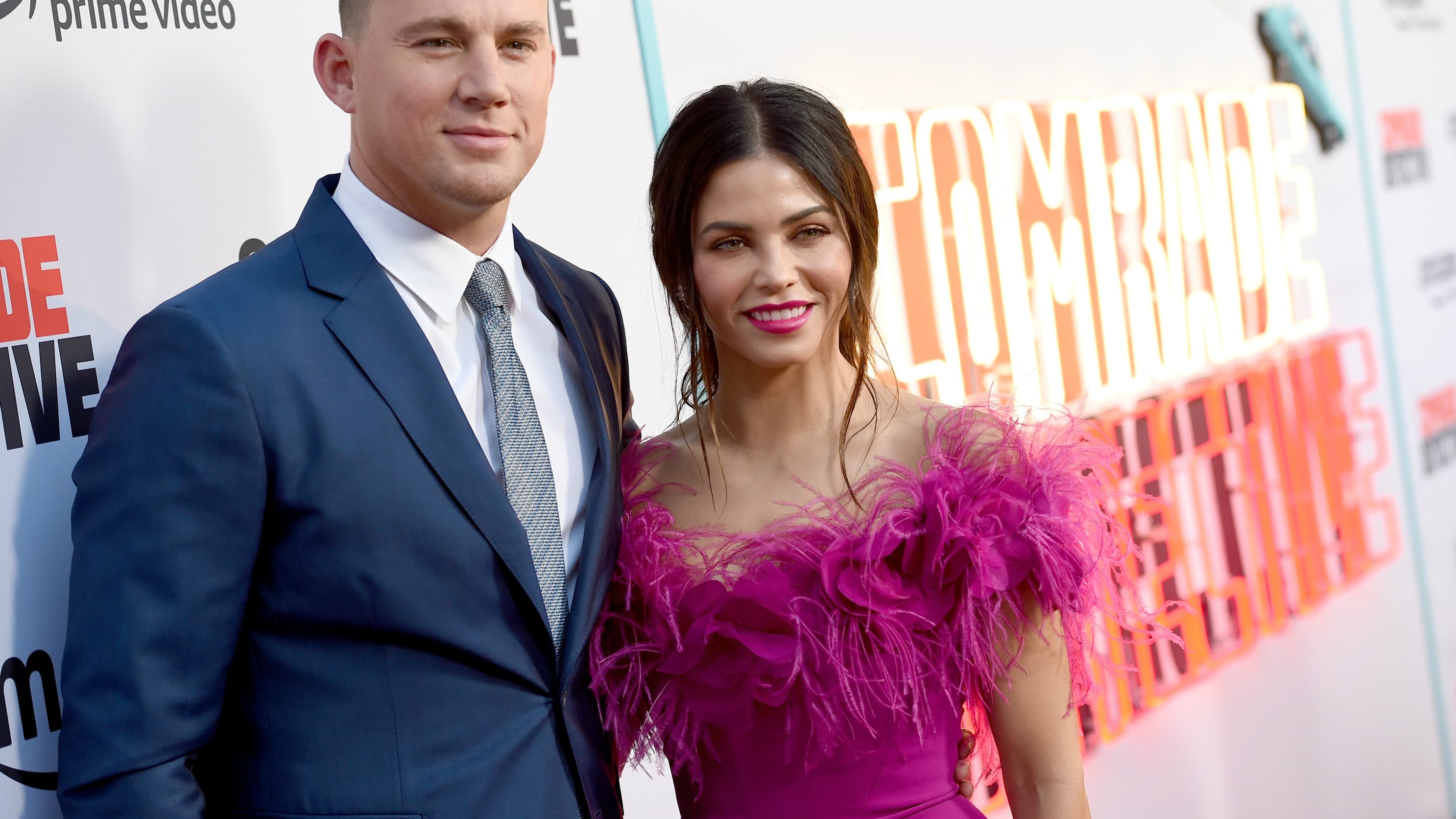 Channing Tatum et Jenna Dewan en août 2017 Channing Tatum et Jenna Dewan en août 2017