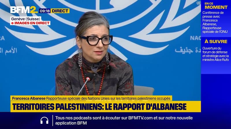 Gaza: Francesca Albanese dénonce une "machination de distraction" quant aux propos qui lui sont reprochés