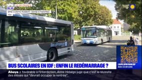 Ile-de-France: du mieux pour les bus scolaires