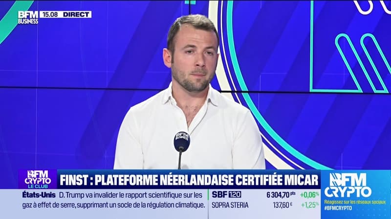 BFM Crypto, le Club : Finst, plateforme néérlandais certifiée MiCAR - 10/02