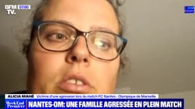 Alicia Mahé au micro de BFMTV