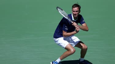 Daniil Medvedev, le 12 mars 2022 à Indian 