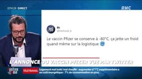 #Magnien, la chronique des réseaux sociaux : L'annonce du vaccin Pfizer vue par Twitter - 10/11