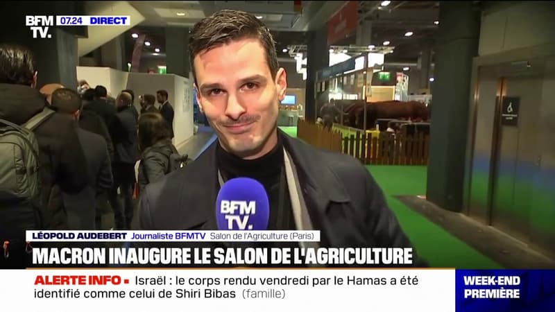 Emmanuel Macron va inaugurer le Salon de l'agriculture 2025