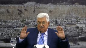 Le président de l'Autorité palestinienne, Mahmoud Abbas, le 18 décembre 2017