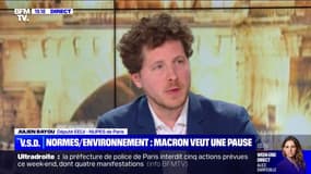 Julien Bayou (EELV): "Le gouvernement est à l'arrêt sur le climat"