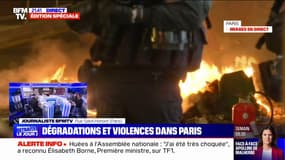 Paris: débordements en cours dans des rues adjacentes à la place de la Concorde