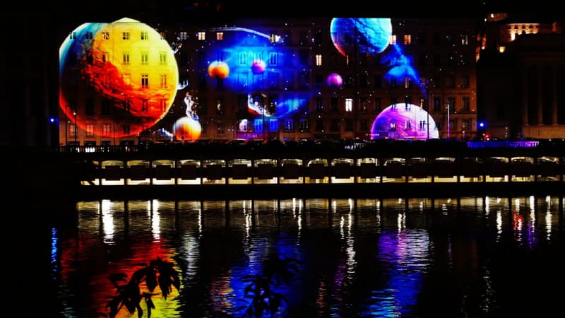 Découvrez en images les plus belles illuminations de la Fête des Lumières 2022