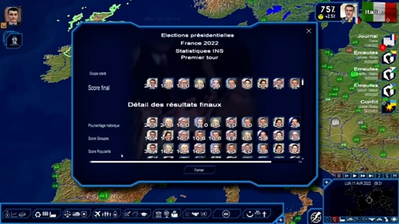 Un jeu vidéo pour devenir président de la République
