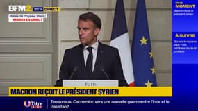 Emmanuel Macron: "un dialogue exigeant" avec la Syrie