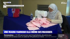 La mairie de Rueil-Malmaison, dans les Hauts-de-Seine, fabrique elle-même ses masques
