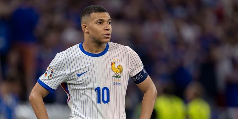 Kylian Mbappé lors de France-Espagne (1-2, Euro), le 9 juillet 2024