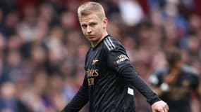Oleksandr Zinchenko avec Arsenal en février 2023